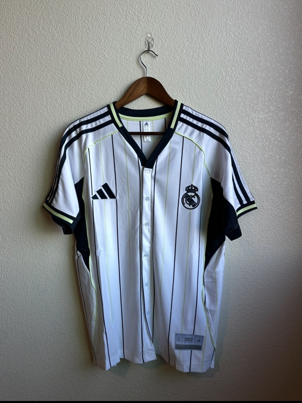Real Madrid Baseball Style Jersey